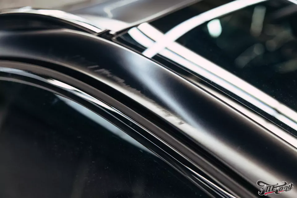 Забронировали матовый BMW X5 прозрачным сатиновым полиуретаном!